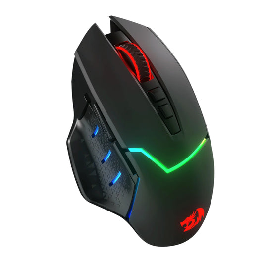 REDRAGON Mirage Pro 8000DPI RGB Wireless Gaming Mouse - Black - Stellar Technologies