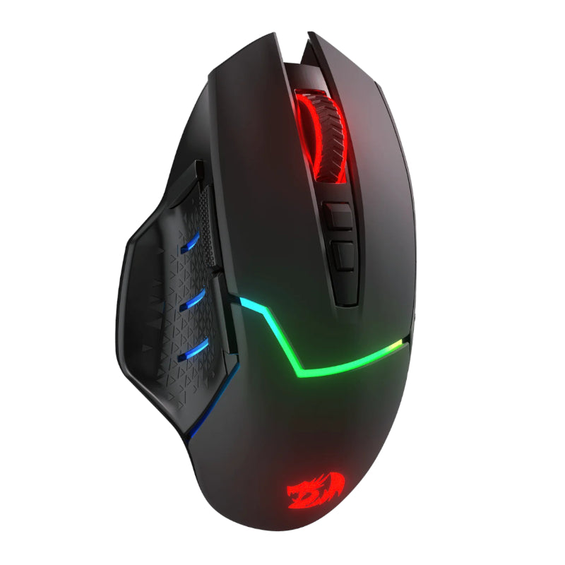 REDRAGON Mirage Pro 8000DPI RGB Wireless Gaming Mouse - Black - Stellar Technologies