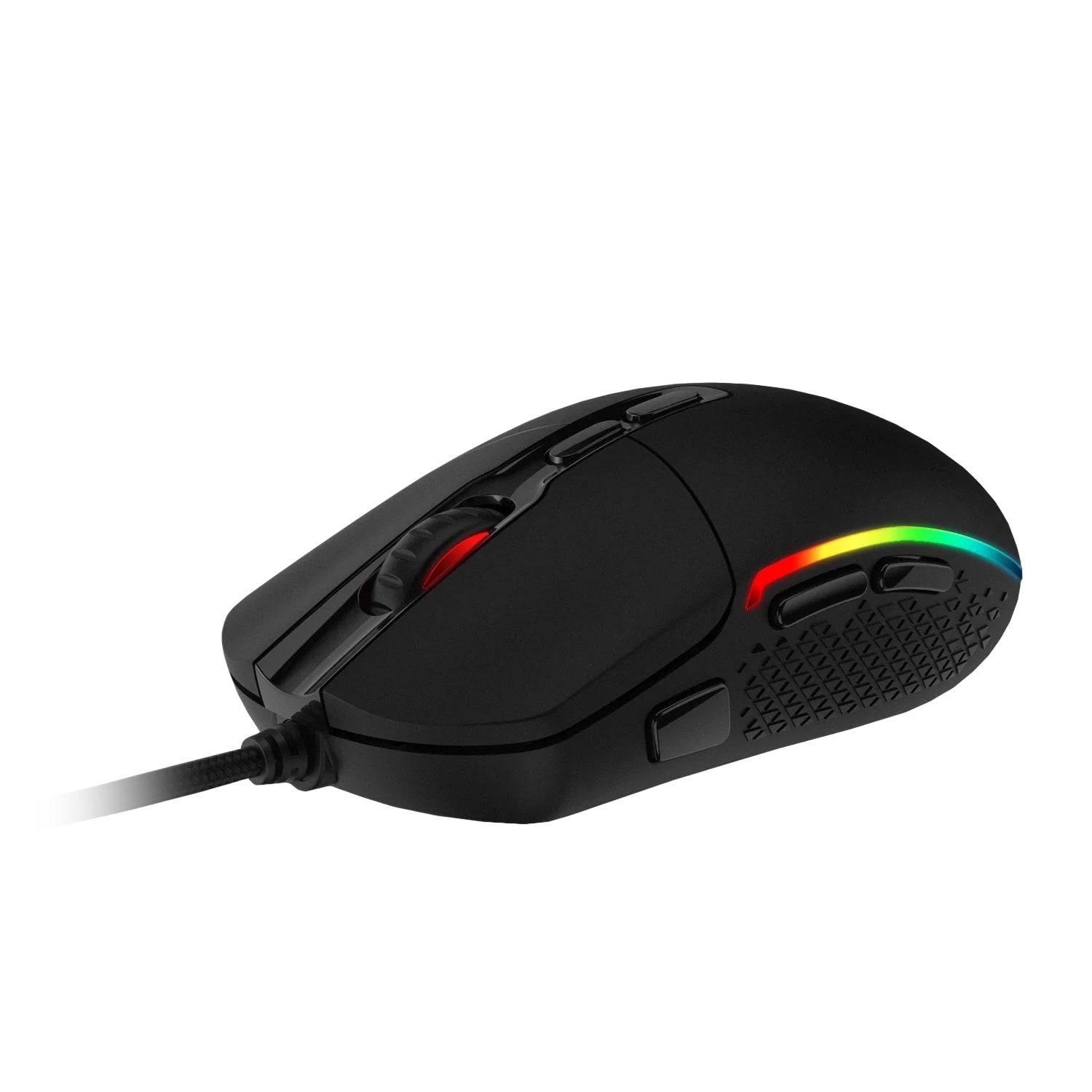 Redragon M719 INVADER RGB 10000 DPI Wired Optical Gaming Mouse - Black - Stellar Technologies