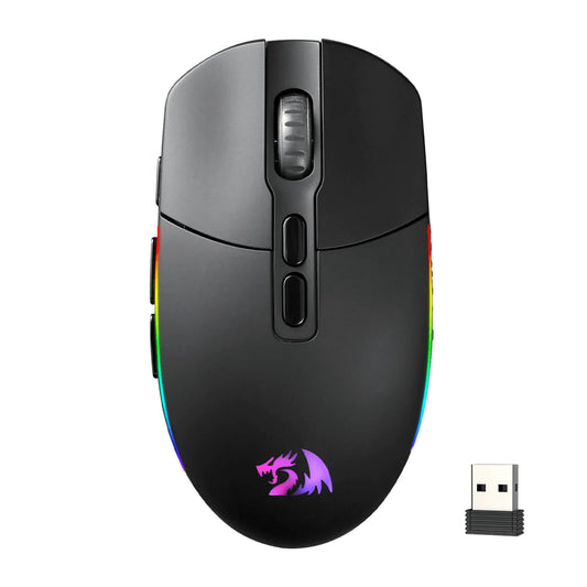 Redragon M719 Pro INVADER 10000DPI 2.4GHz Wireless Gaming Mouse - Black - Stellar Technologies