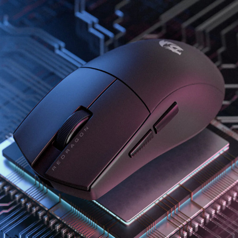 REDRAGON M916 PRO 1K 3-Mode Wireless Gaming Mouse - Black - Stellar Technologies