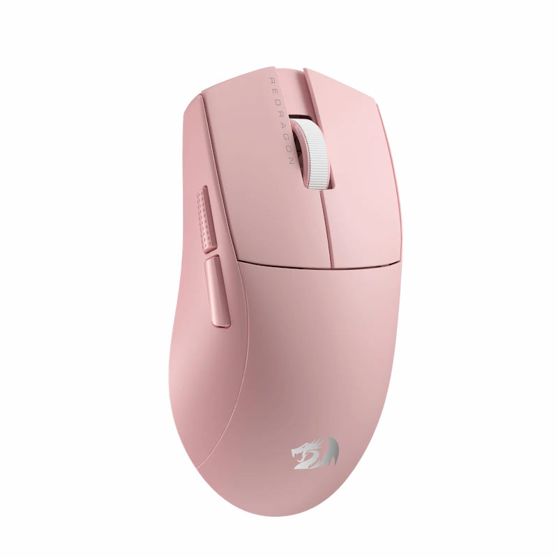 REDRAGON M916 PRO 1K 3-Mode Wireless Gaming Mouse - Pink - Stellar Technologies