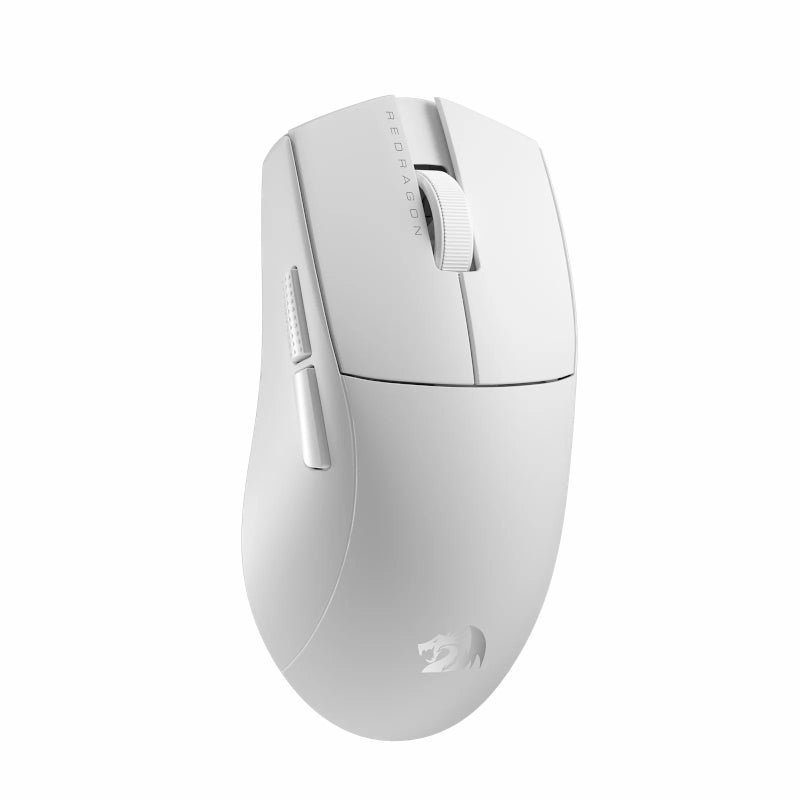 Redragon M916 PRO 1K 3-Mode Wireless Gaming Mouse - White - Stellar Technologies