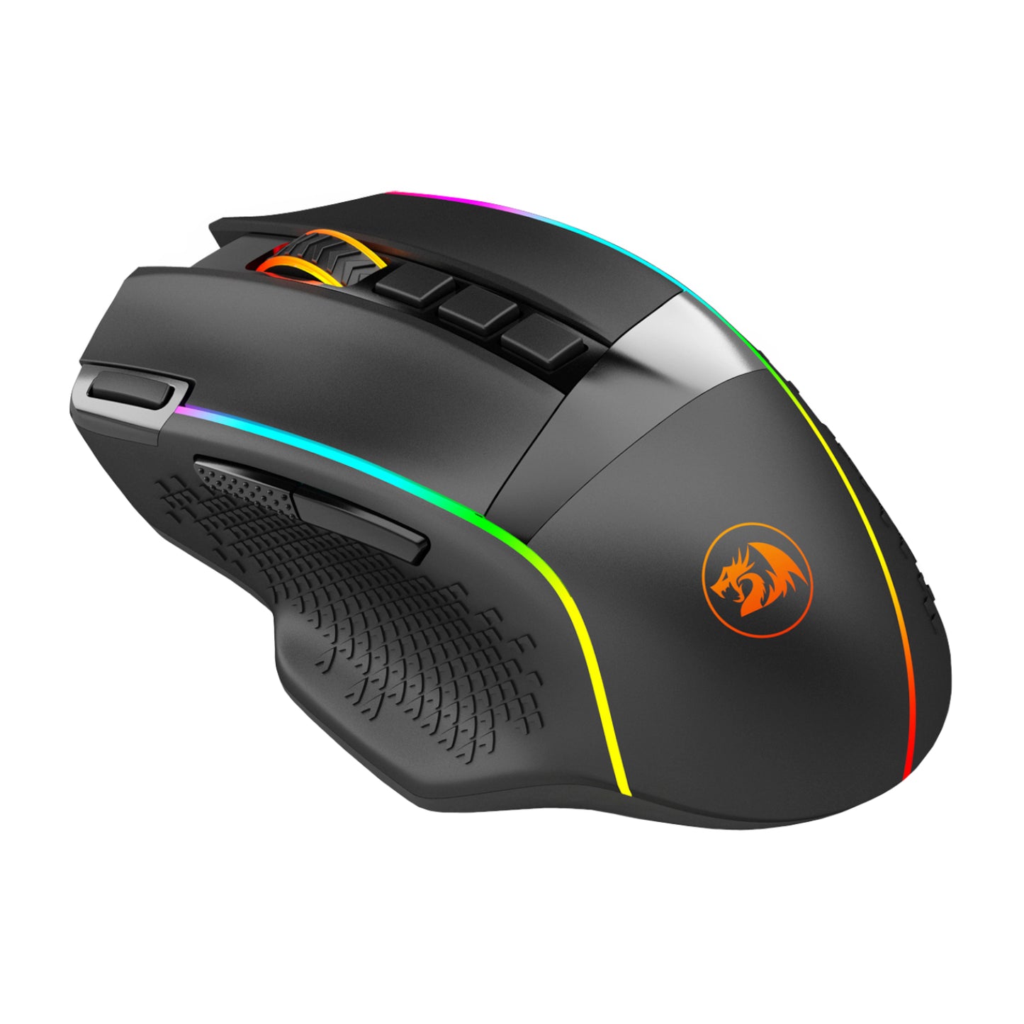 Redragon M991 RGB PRO ENLIGHTENMENT 26000 DPI Wireless Gaming Mouse - Black - Stellar Technologies