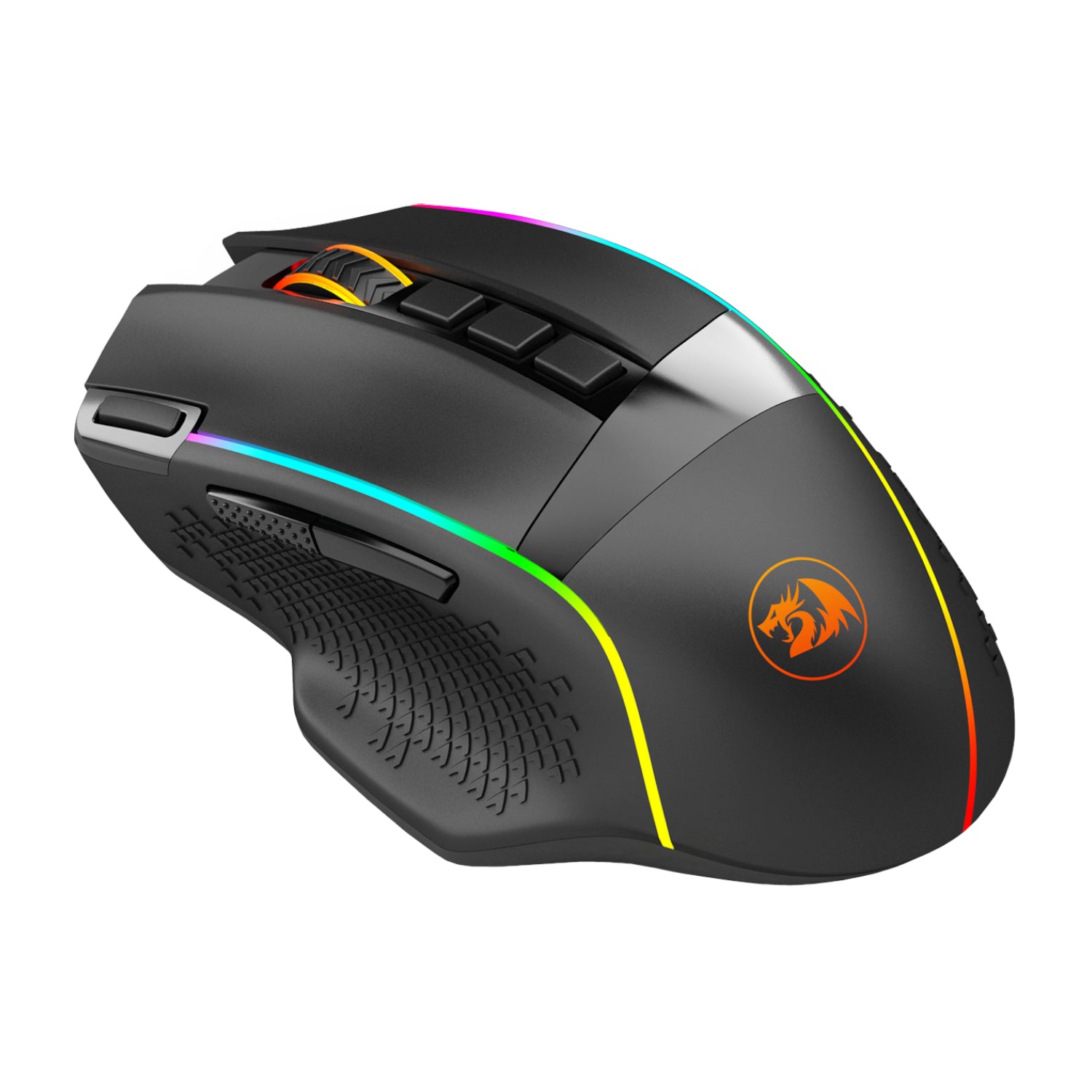 Redragon M991 RGB PRO ENLIGHTENMENT 26000 DPI Wireless Gaming Mouse - Black - Stellar Technologies