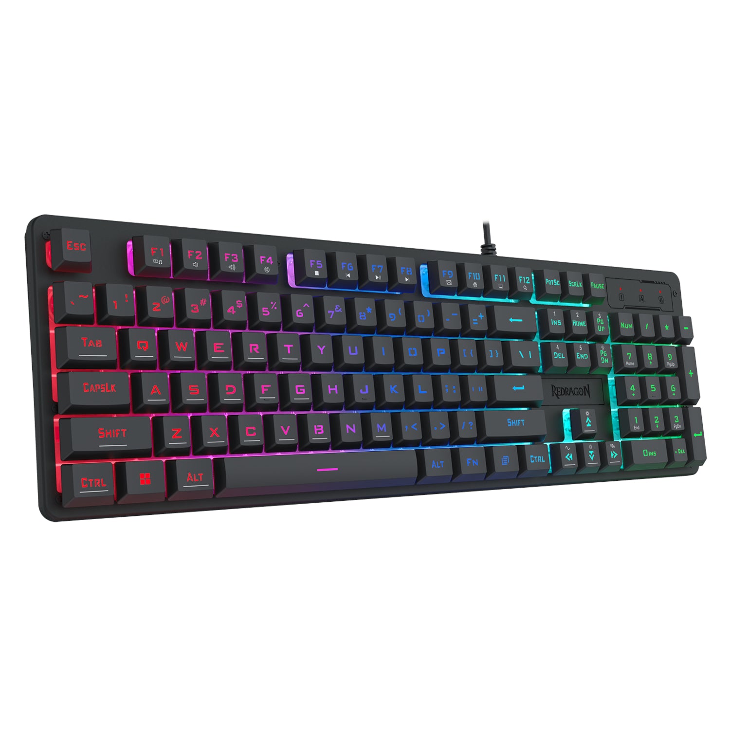 Redragon S107 RGB Gaming Essentials Wired Gaming Keyboard + Mouse Bundle - Stellar Technologies