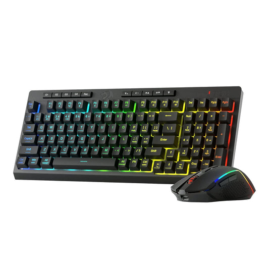 Redragon RYLO PRO S142 Tri-Mode RGB Gaming Keyboard and Mouse Combo - Stellar Technologies