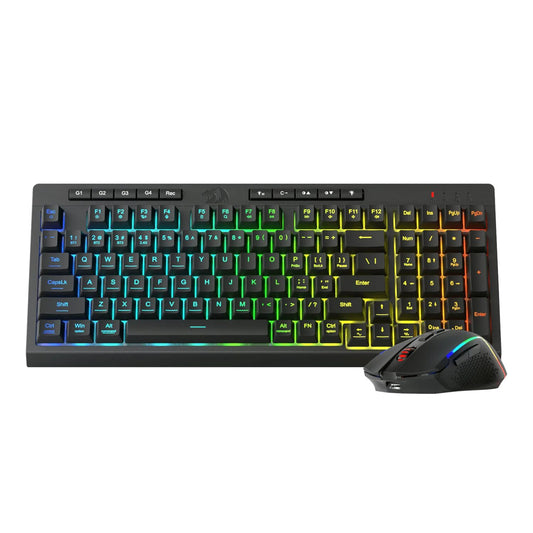 Redragon RYLO PRO S142 Tri-Mode RGB Gaming Keyboard and Mouse Combo - Stellar Technologies