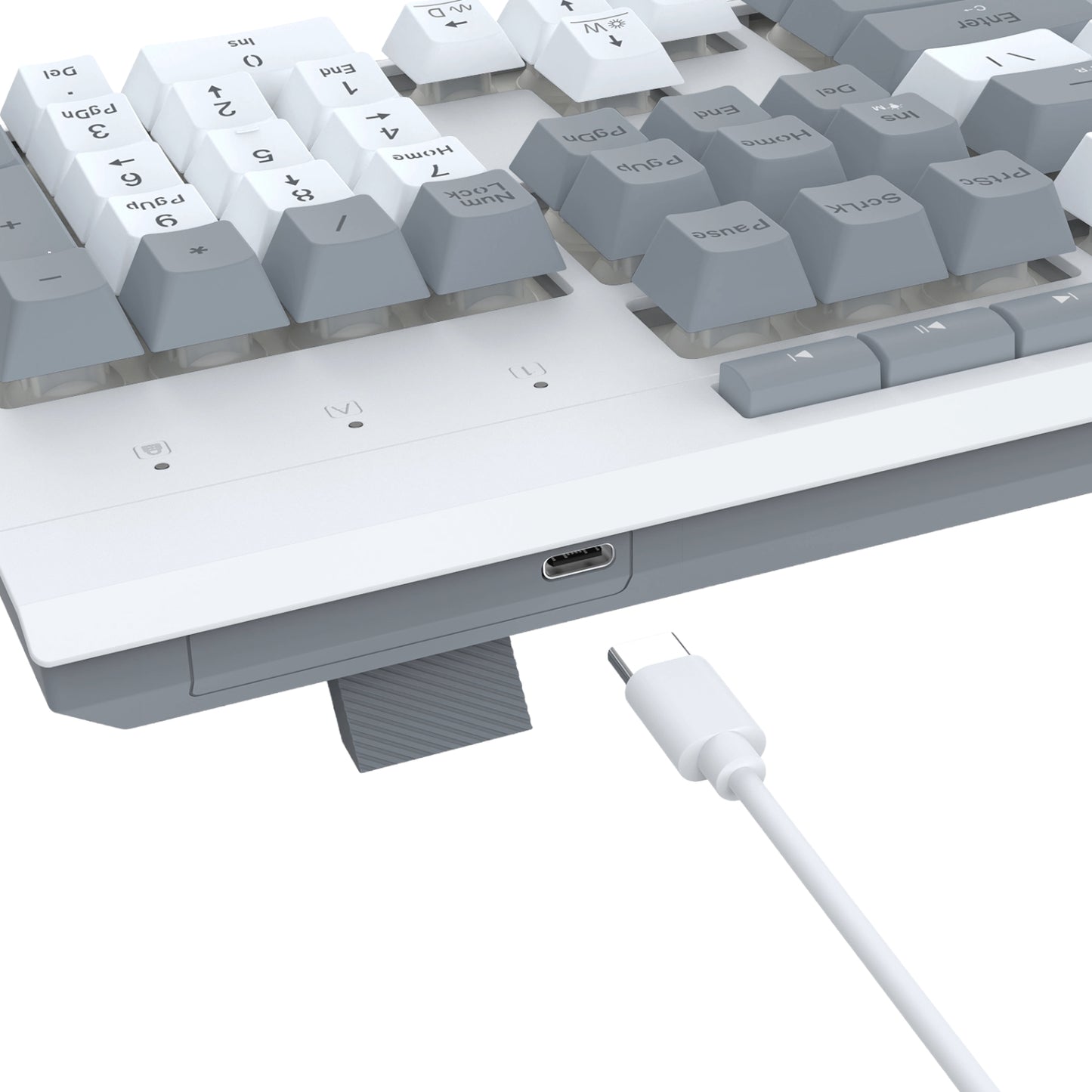 Redragon S151 Wired RGB Gaming Keyboard and Mouse Combo - White and Grey - Stellar Technologies