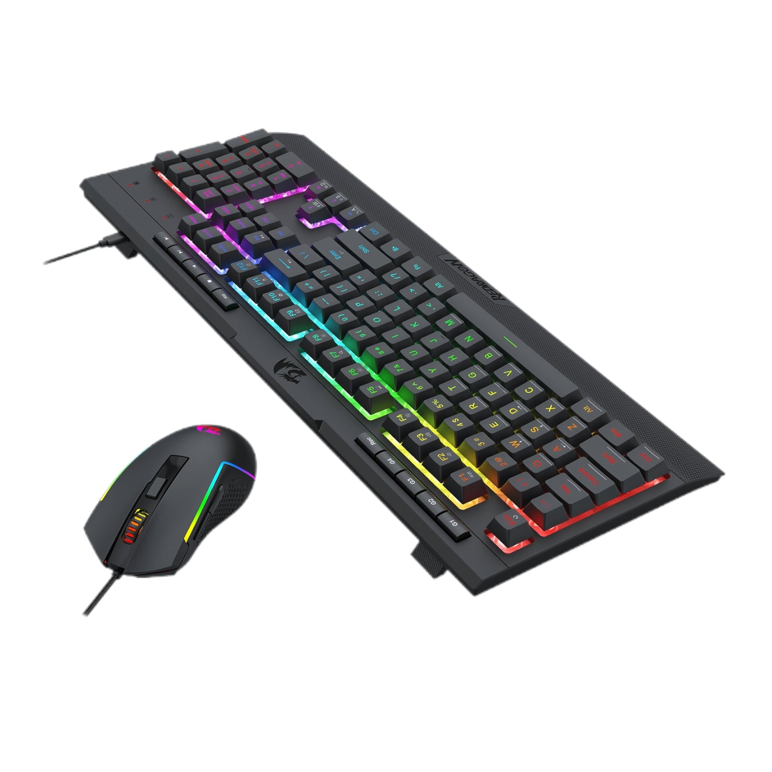 Redragon S151 Gaming Keyboard and Mouse Combo-Black - Stellar Technologies