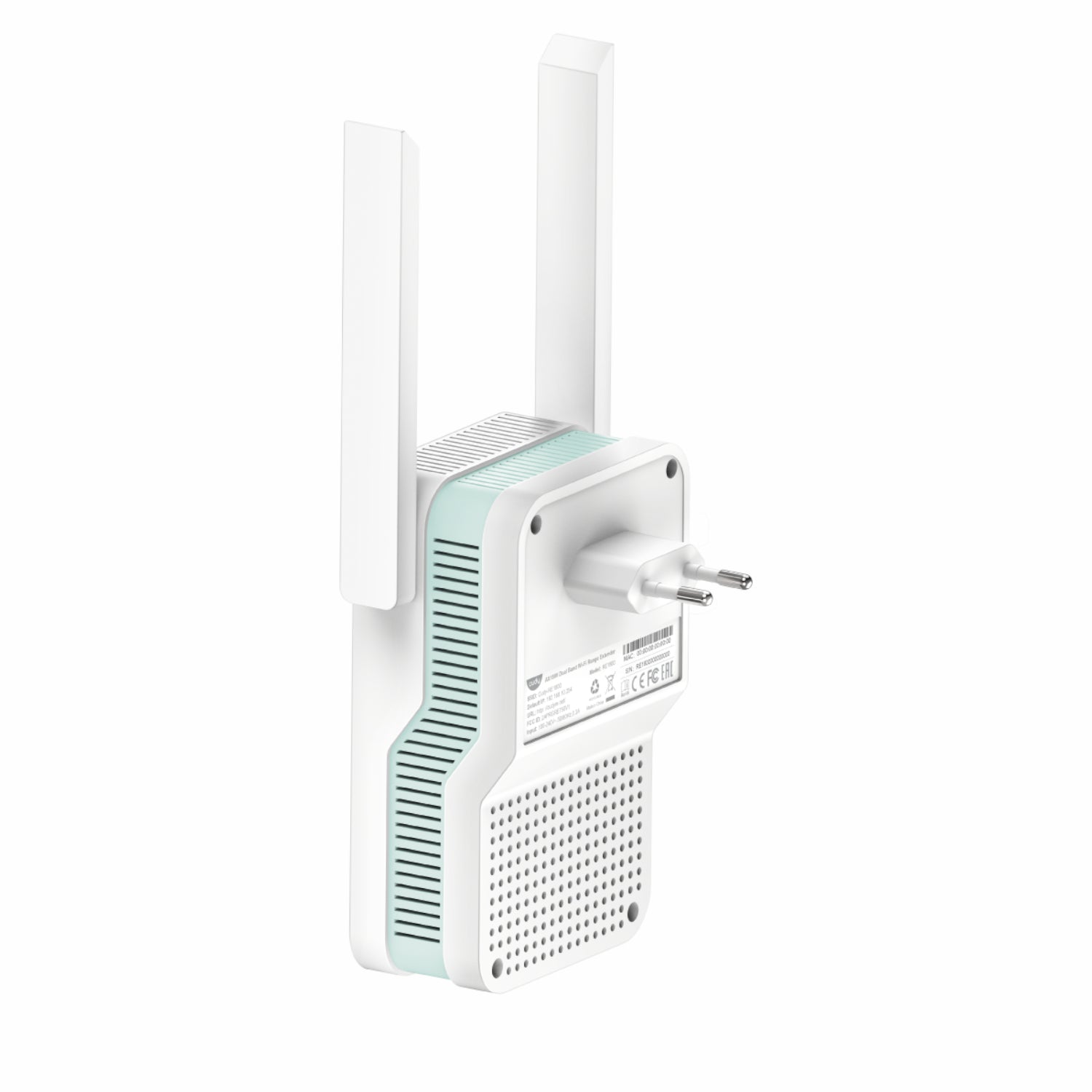 Cudy AX1500 Dual-Band Wi-Fi 6 Range Extender (Wall Plug)-White - Stellar Technologies