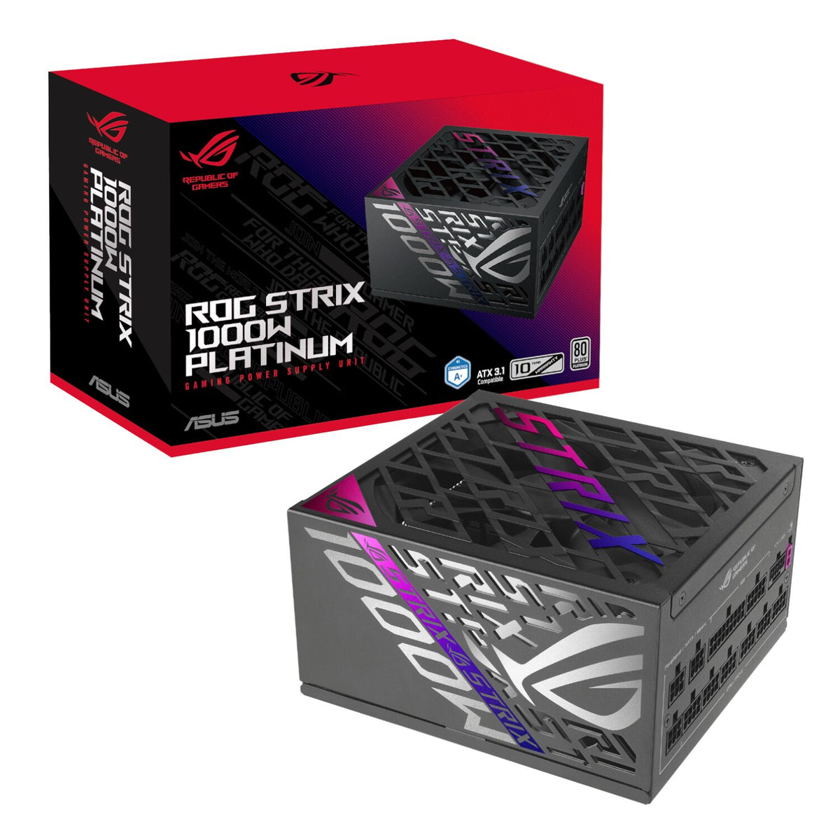 Asus ROG Strix 1000W 80 PLUS Platinum ATX Modular Power Supply