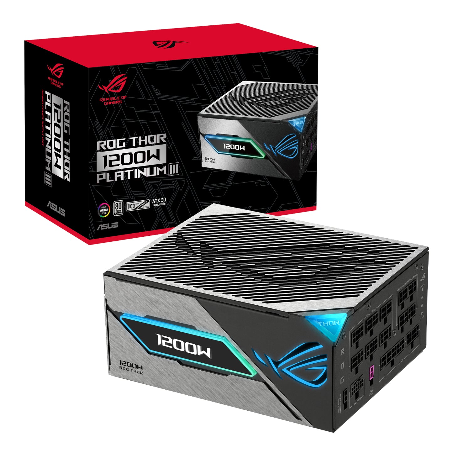 Asus ROG Thor 1200W 80 PLUS Platinum III ATX Modular Power Supply - Stellar Technologies
