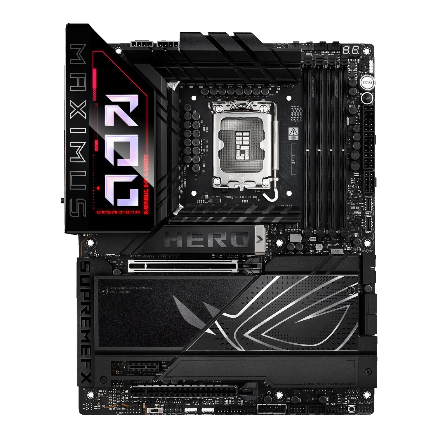 Asus ROG Maximus Z890 Hero Intel LGA1851 ATX Gaming Motherboard - Stellar Technologies