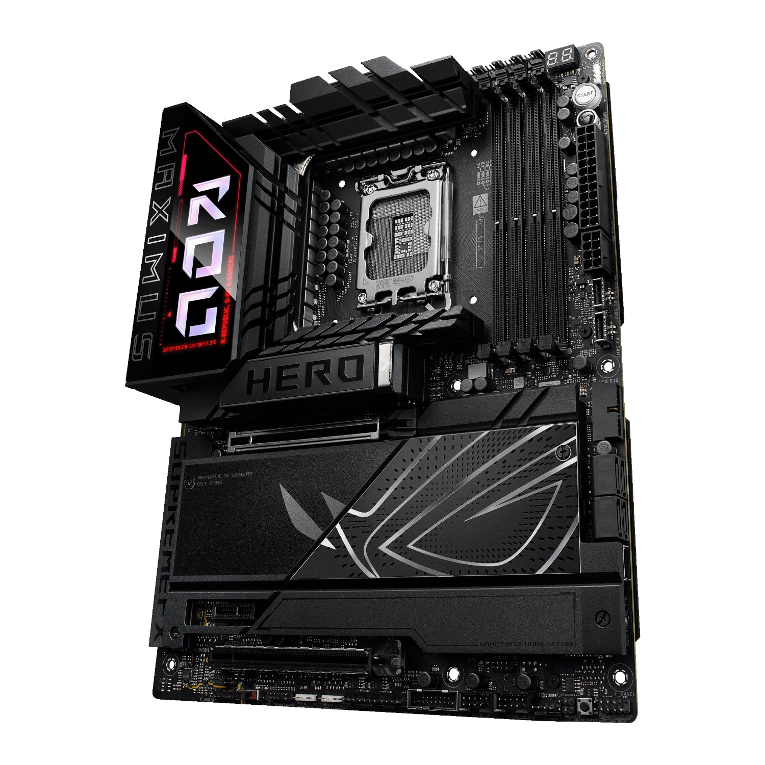 Asus ROG Maximus Z890 Hero Intel LGA1851 ATX Gaming Motherboard - Stellar Technologies