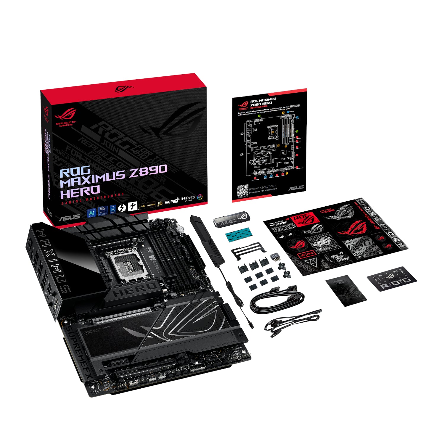 Asus ROG Maximus Z890 Hero Intel LGA1851 ATX Gaming Motherboard - Stellar Technologies