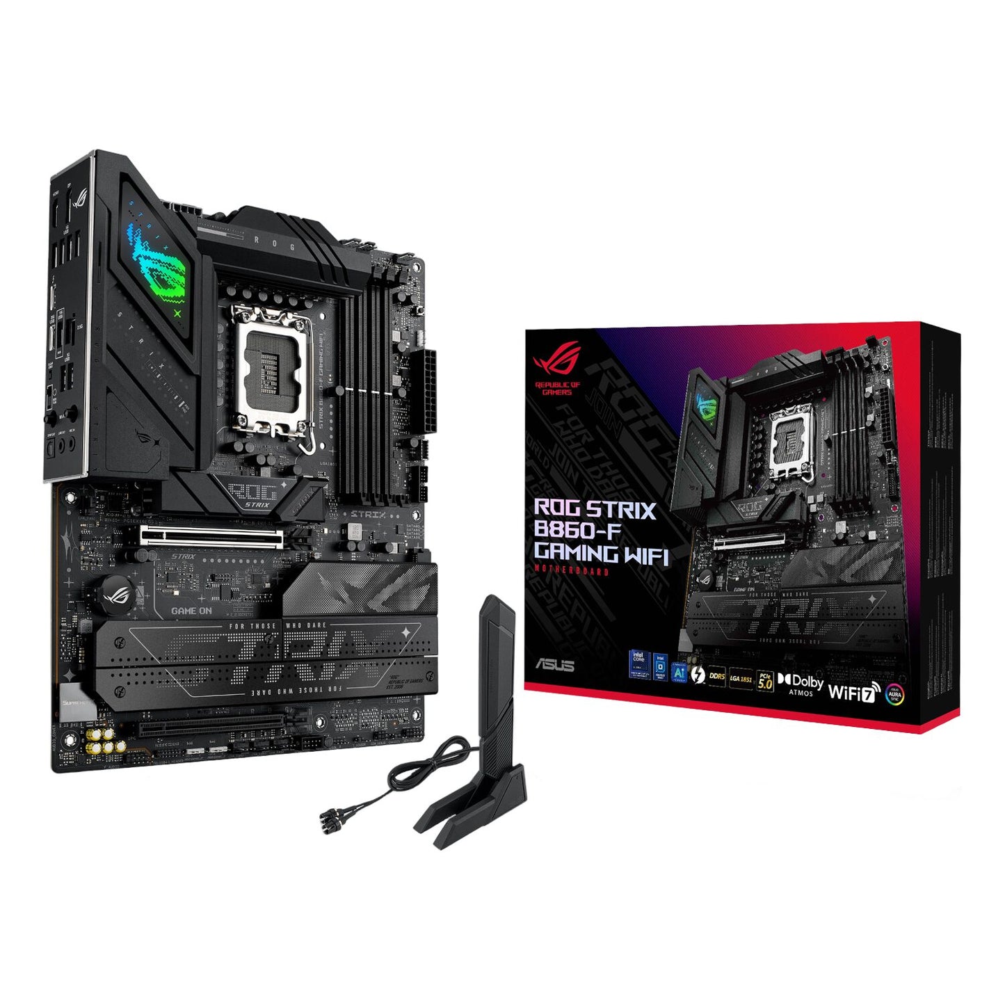 Asus ROG STRIX B860-F Gaming Wi-Fi Motherboard - Intel LGA1851 - Stellar Technologies