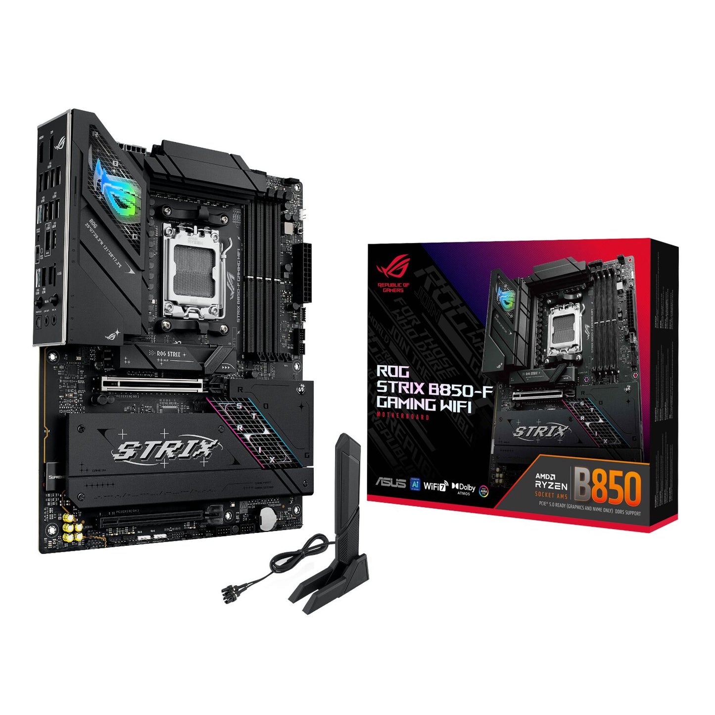Asus ROG Strix B850-F Gaming WiFi Motherboard - AMD AM5 - Stellar Technologies