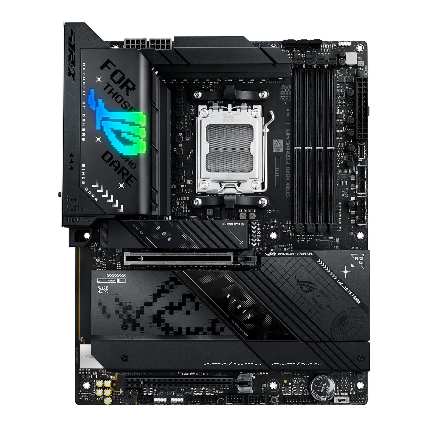 Asus ROG Strix X870-F Gaming WiFi Motherboard - ATX AMD AM5 - Stellar Technologies