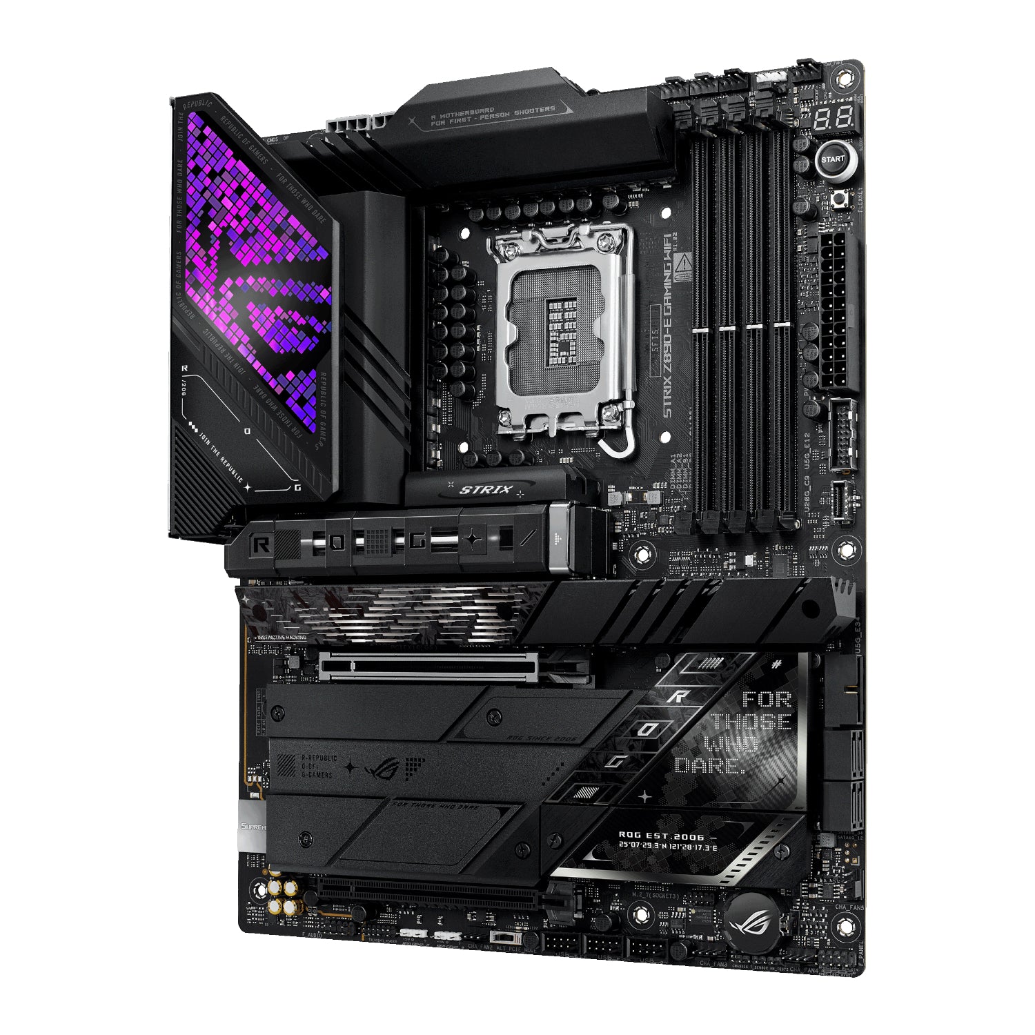 Asus ROG Strix Z890-E Gaming WIFI Intel LGA1851 ATX Gaming Motherboard - Stellar Technologies