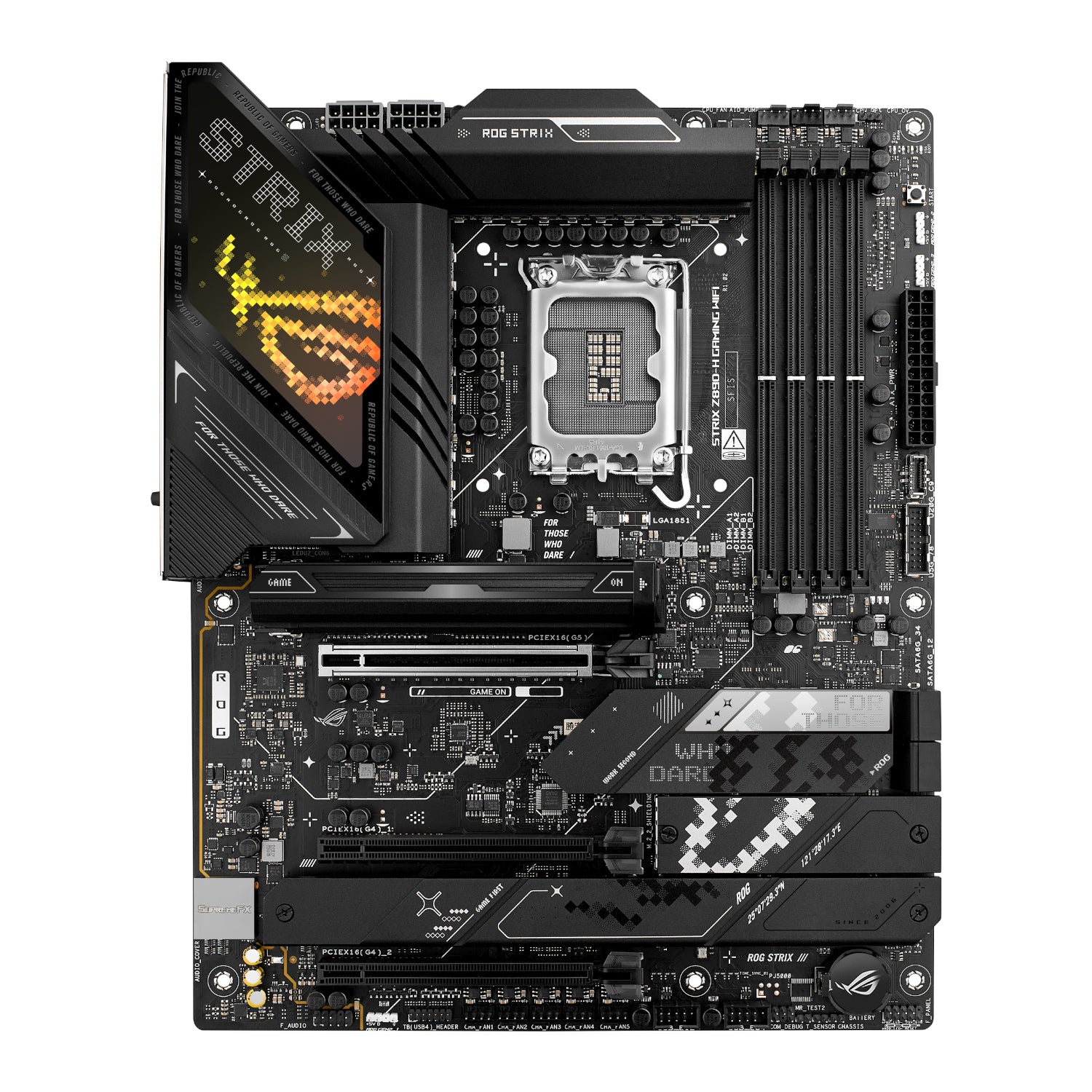 Asus ROG Strix Z890-H GAMING WIFI Intel LGA1851 ATX Motherboard - Stellar Technologies