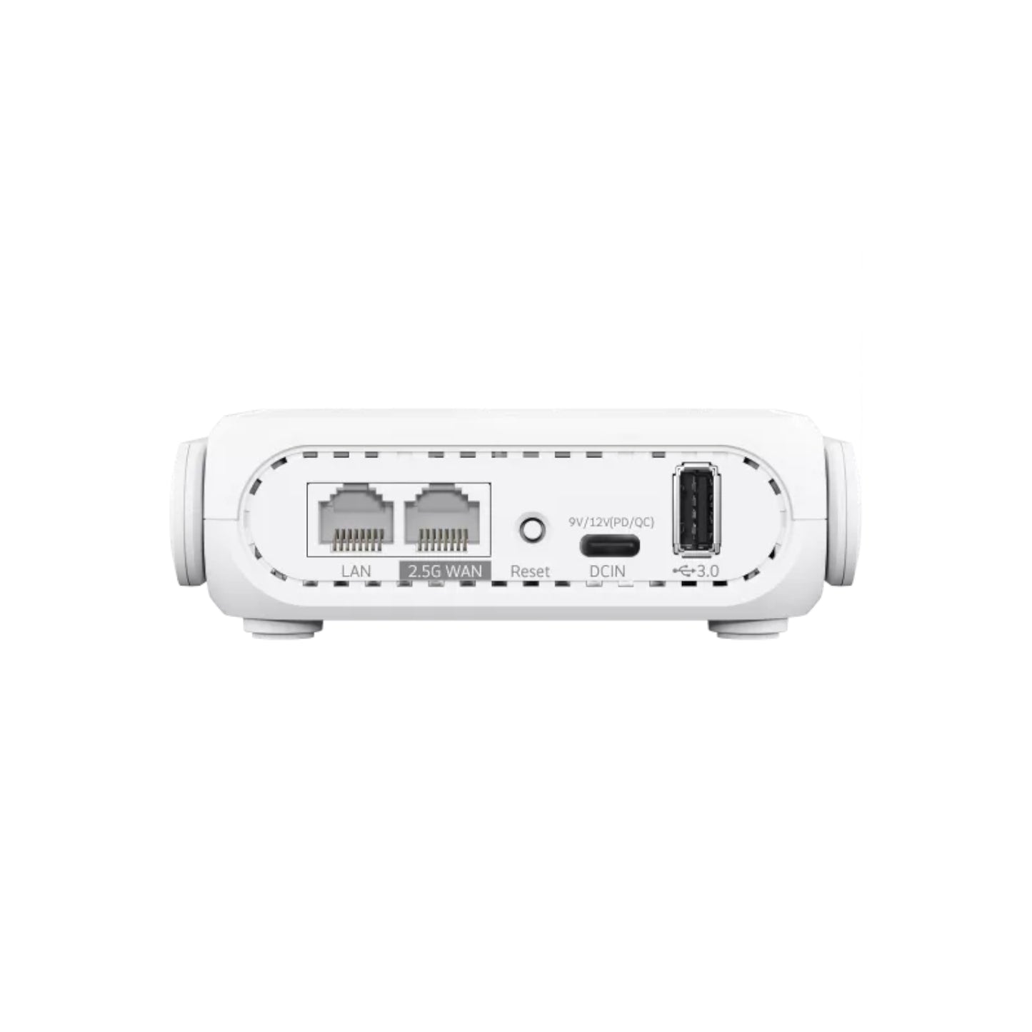 ASUS Go Wi-Fi 7 Dual-Band Travel Router with 5G - White - Stellar Technologies
