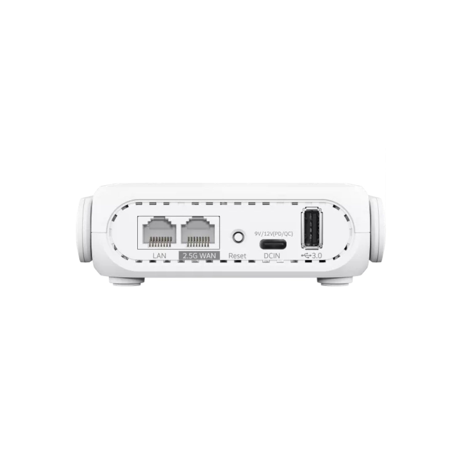 ASUS Go Wi-Fi 7 Dual-Band Travel Router with 5G - White - Stellar Technologies