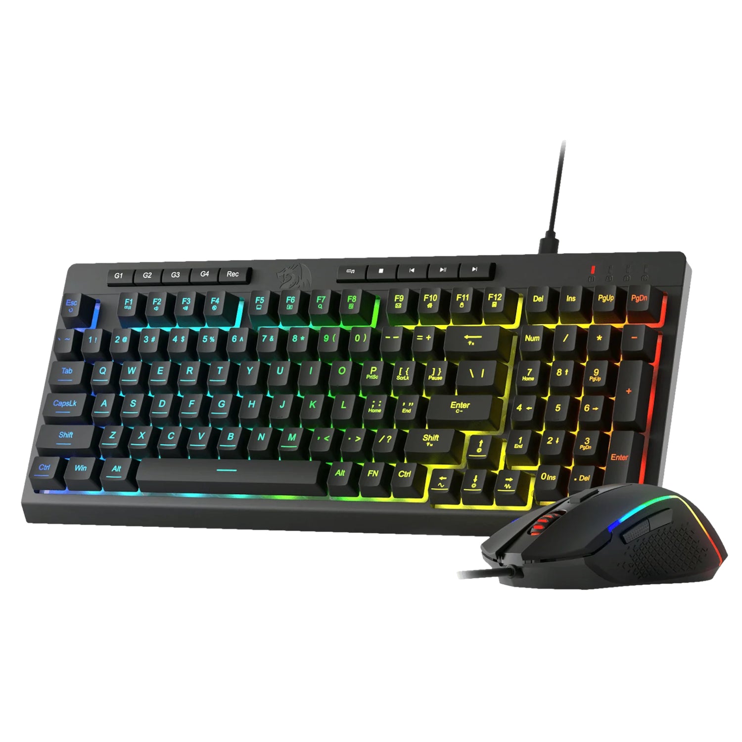 Redragon RYLO S141 Membrane Gaming Keyboard and Mouse Wired Combo - Stellar Technologies