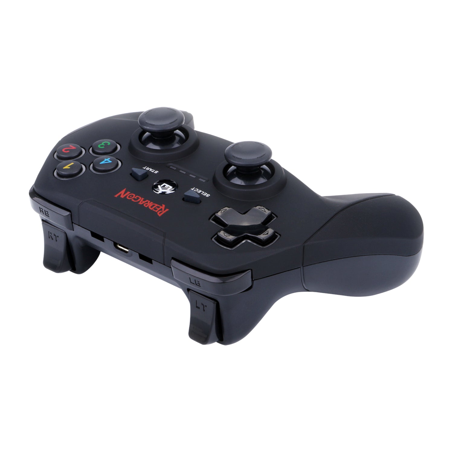 Redragon HARROW Wireless X/D-input(Digital/Analog) PC Controller - Black - Stellar Technologies