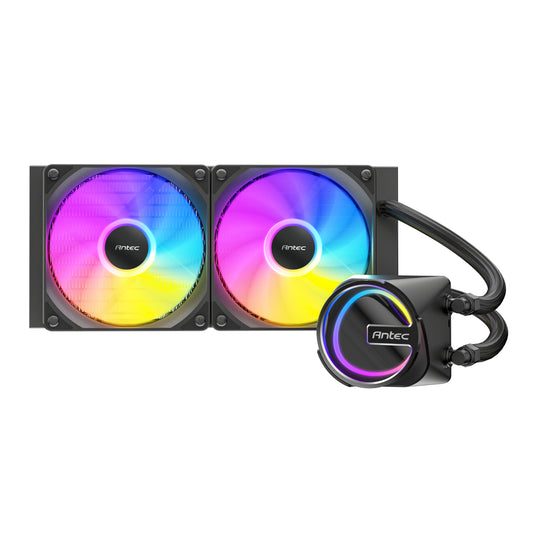 Antec Skeleton 240 ARGB CPU Liquid Cooler Black - Stellar Technologies