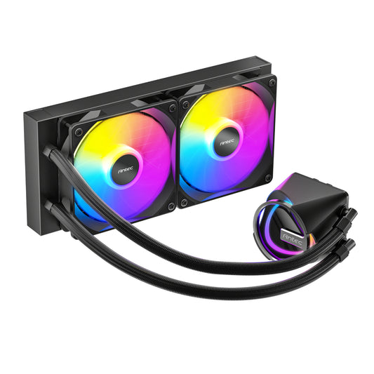 Antec Skeleton 240 ARGB CPU Liquid Cooler Black - Stellar Technologies