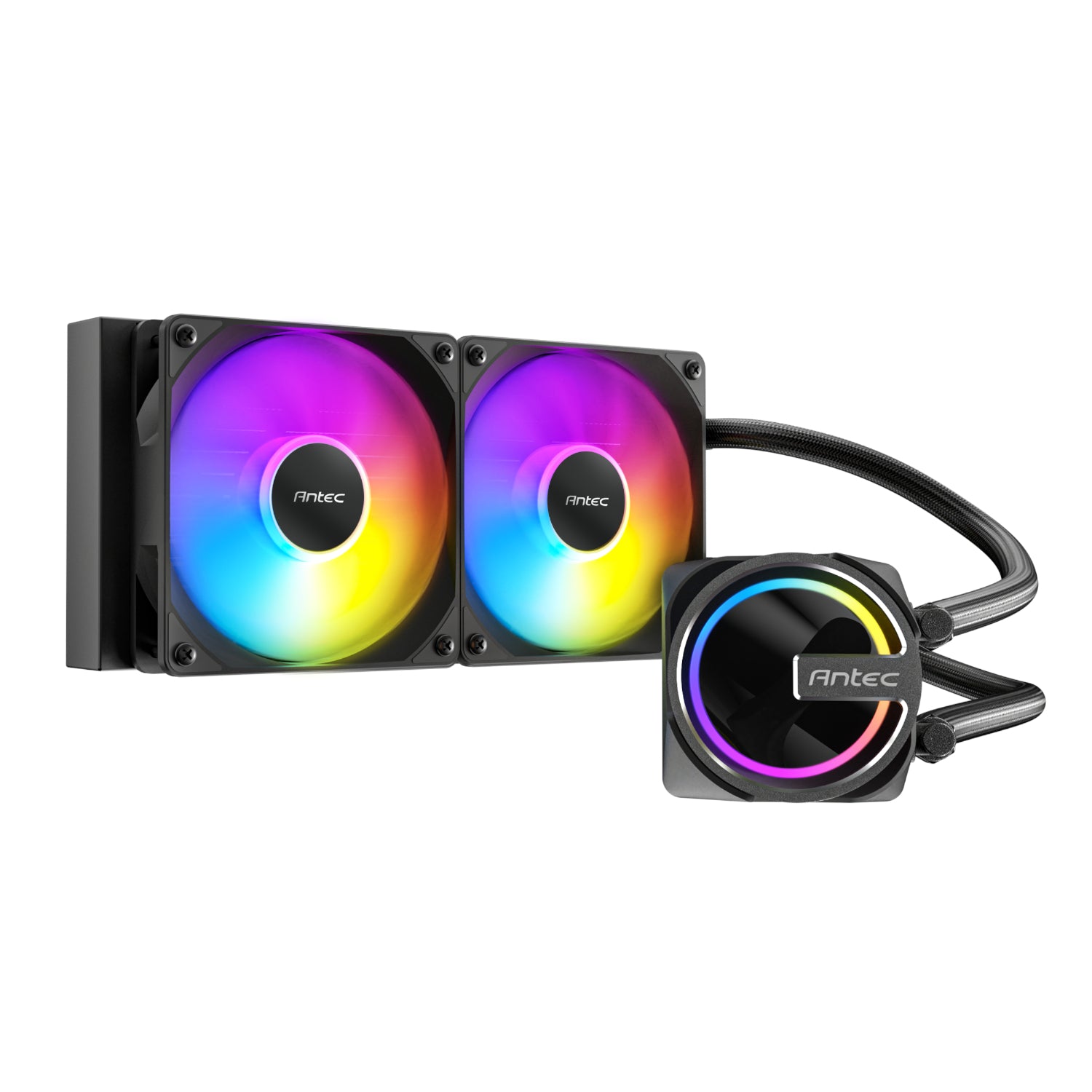 Antec Skeleton 240 ARGB CPU Liquid Cooler Black - Stellar Technologies
