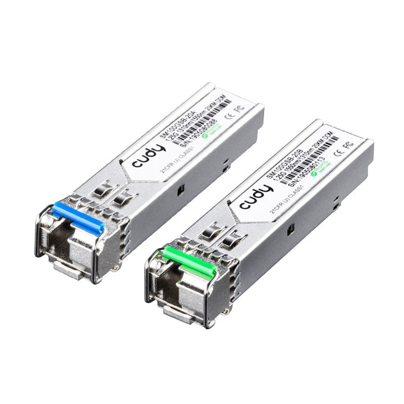 Cudy Single Mode 1.25G LC Bi-Directional SFP 20km - Stellar Technologies