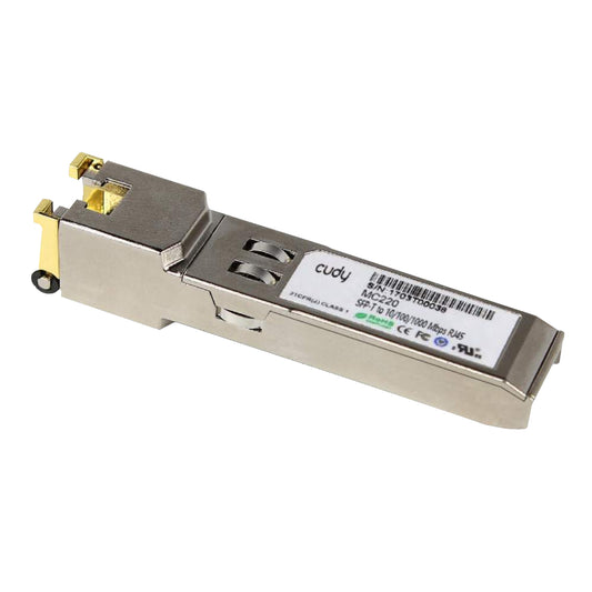 Cudy SM220 SFP-T 10/100/1000Mbps RJ45 Ethernet Module - Stellar Technologies