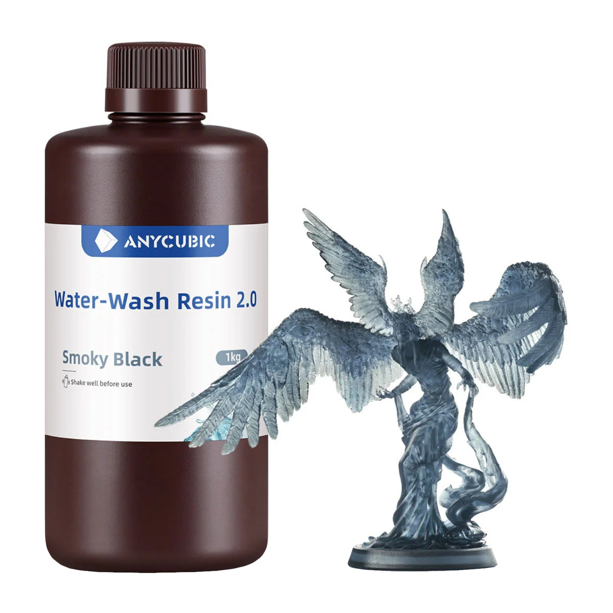 Anycubic Water Wash Resin 2.0 - Smoky Black