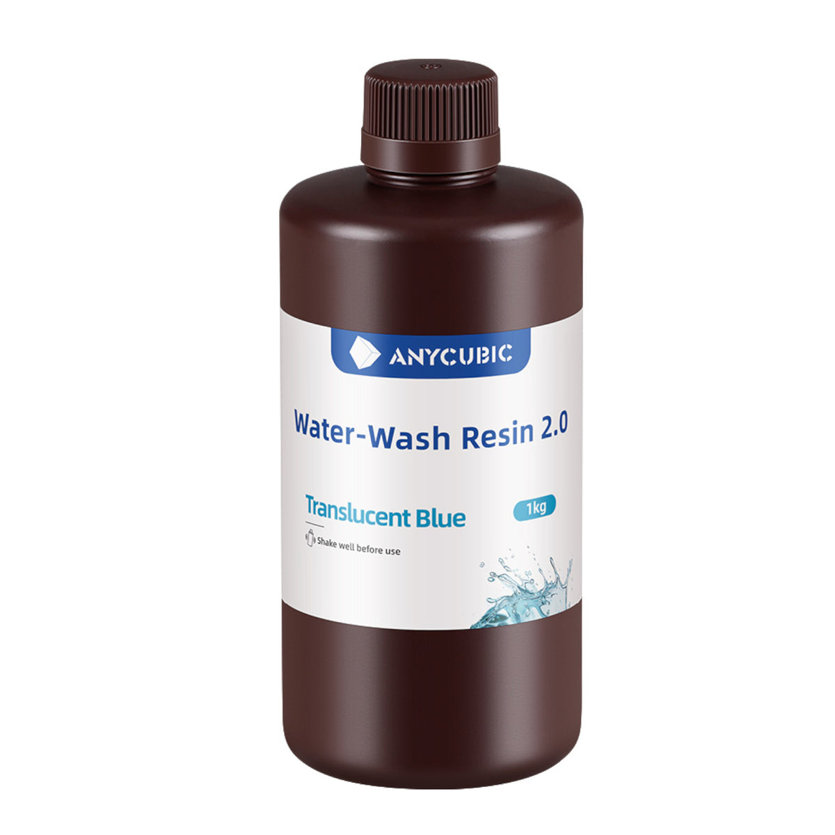 Anycubic Water Wash Resin 2.0 - Translucent Blue