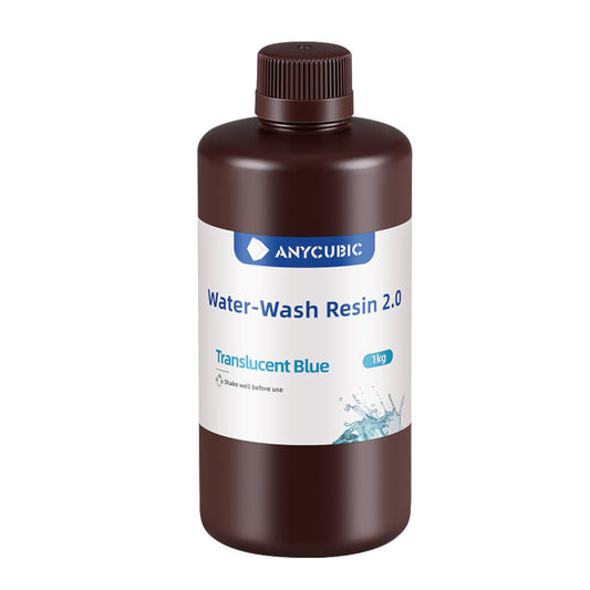 Anycubic Water Wash Resin 2.0 - Translucent Blue