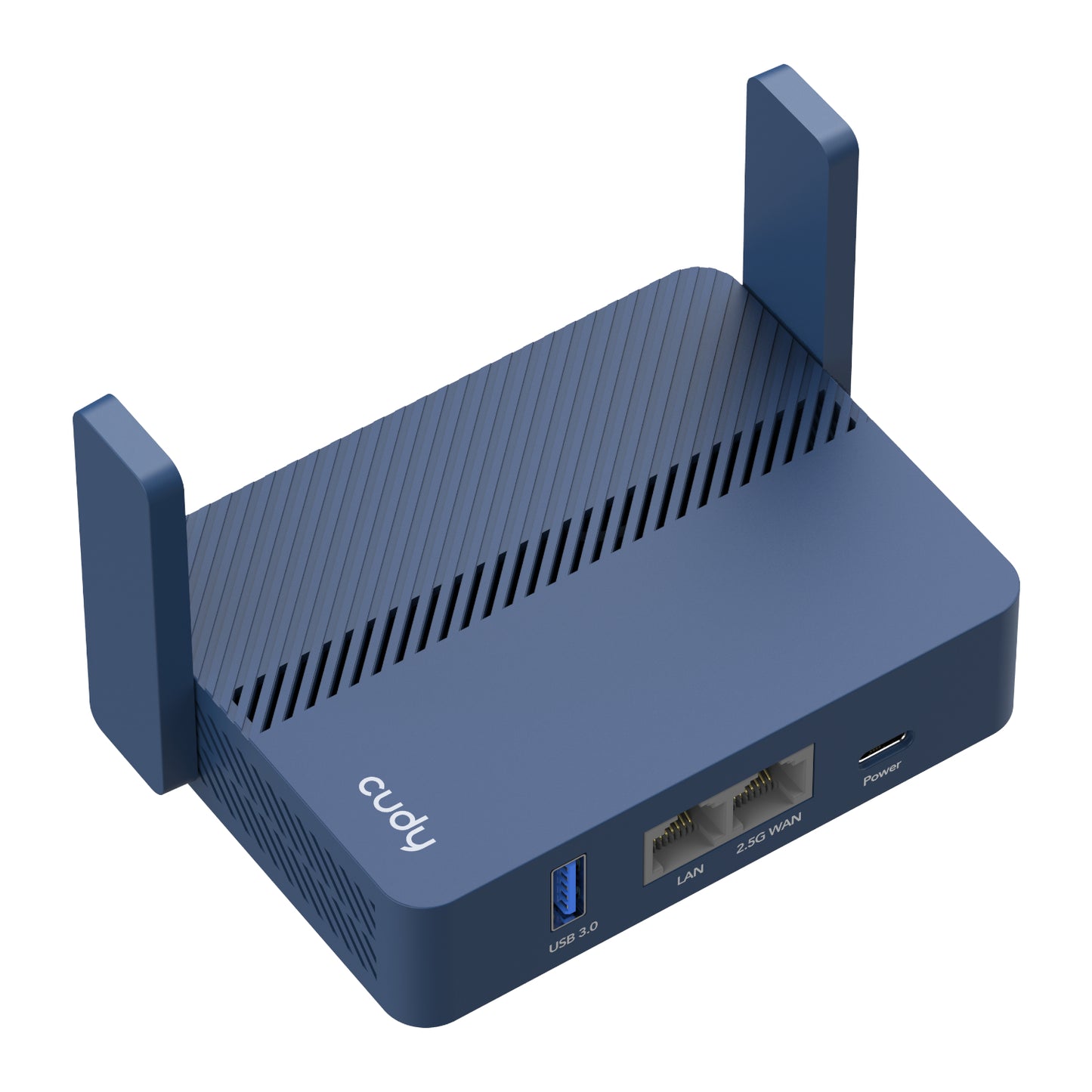 Cudy AX3000 2.5G Wi-Fi 6 Mini VPN Travel Router - Navy Blue - Stellar Technologies