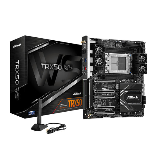 ASRock TRX50 WS AMD TR5 EATX Gaming Motherboard - Stellar Technologies