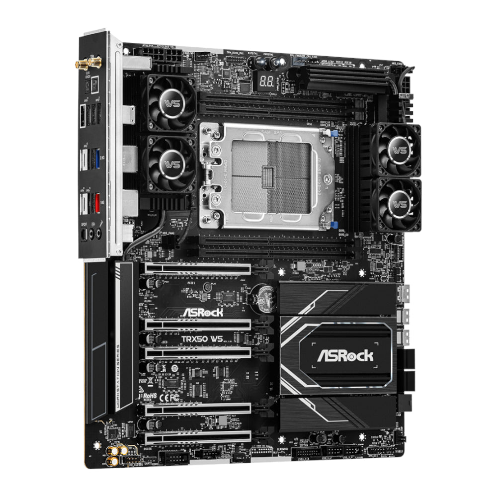ASRock TRX50 WS AMD TR5 EATX Gaming Motherboard - Stellar Technologies