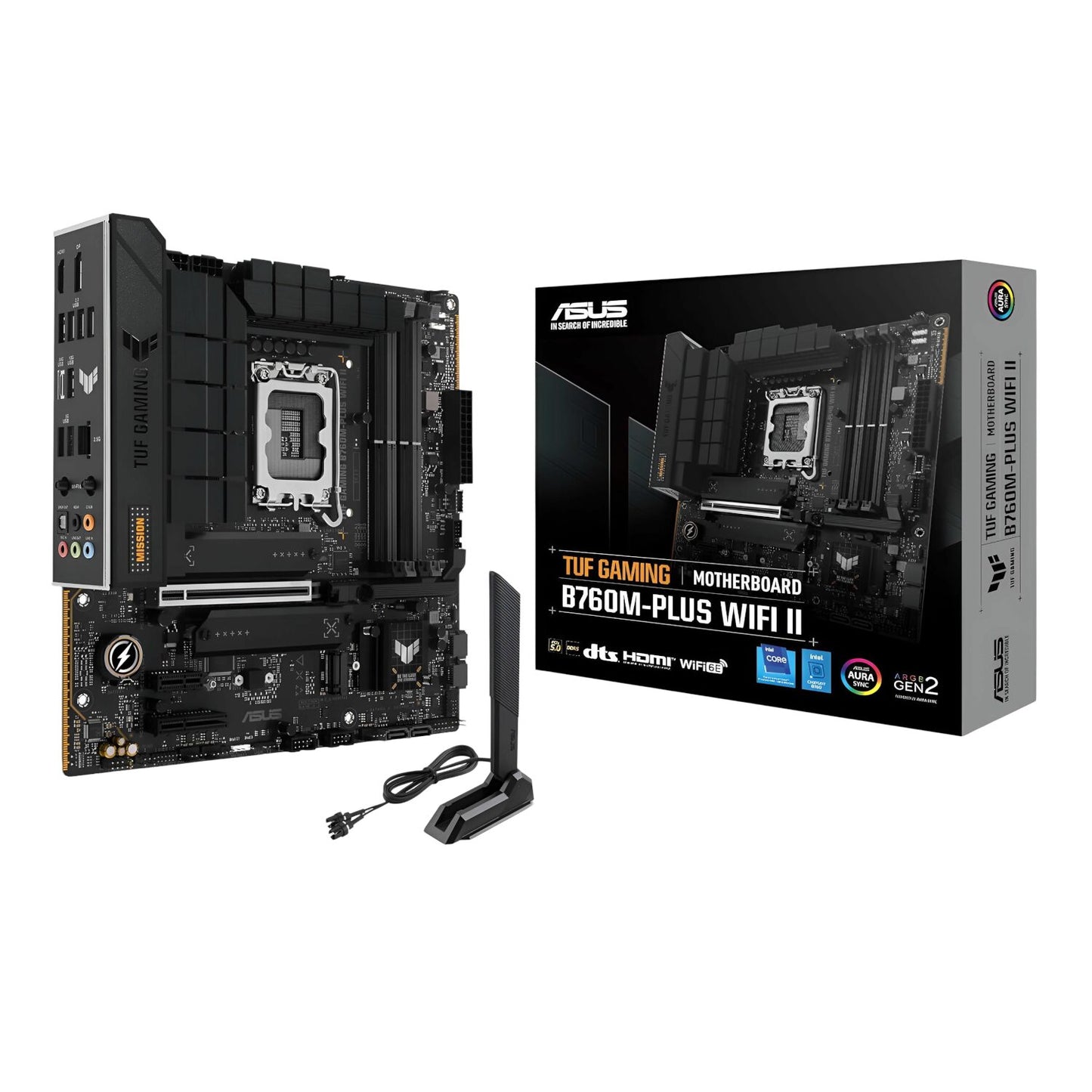 Asus TUF Gaming B760M-PLUS WIFI II - mATX Motherboard - Stellar Technologies
