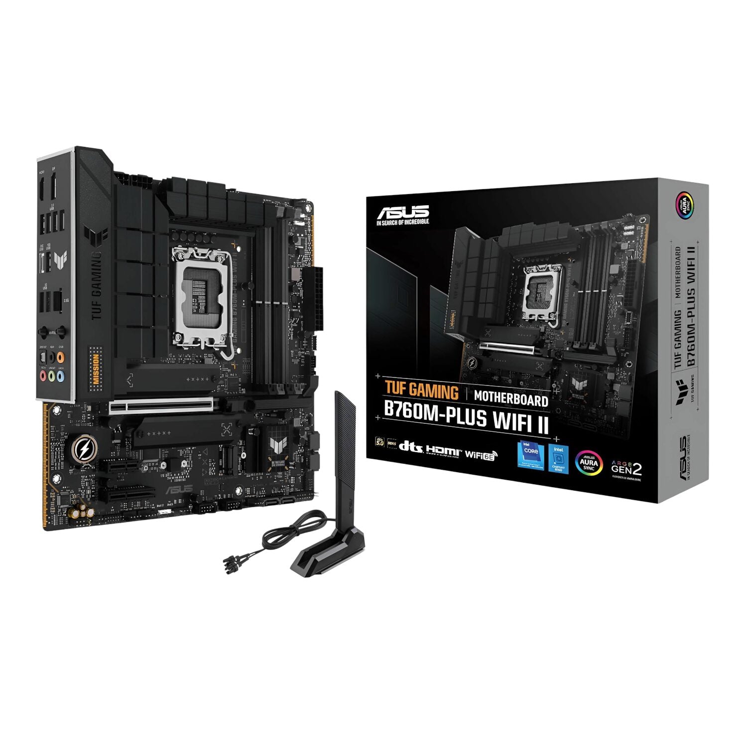 Asus TUF Gaming B760M-PLUS WIFI II - mATX Motherboard - Stellar Technologies