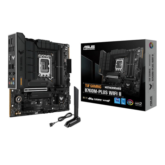 Asus TUF Gaming B760M-PLUS WIFI II - mATX Motherboard - Stellar Technologies