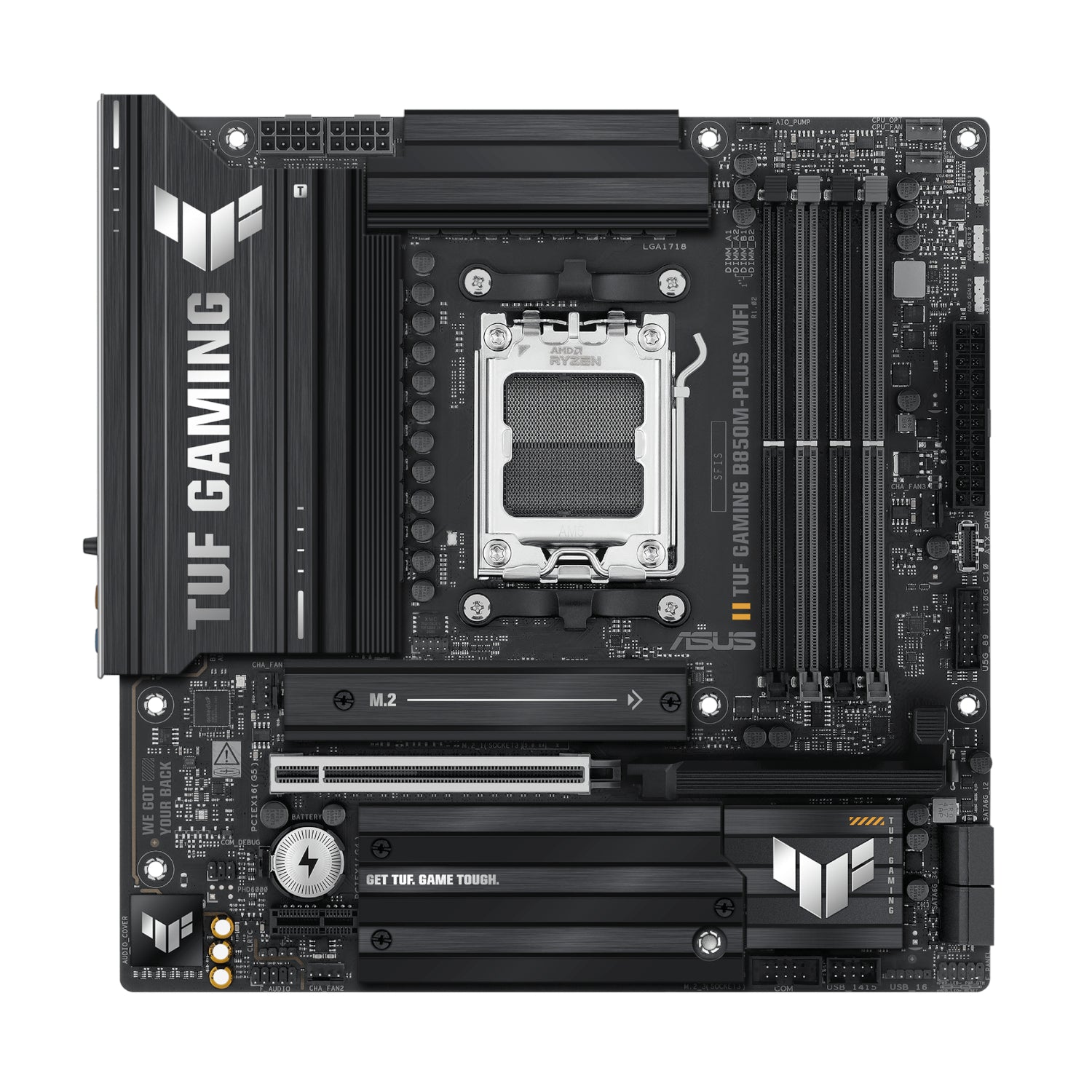 Asus TUF Gaming B850M-PLUS WIFI AM5 Micro ATX Gaming Motherboard - Stellar Technologies