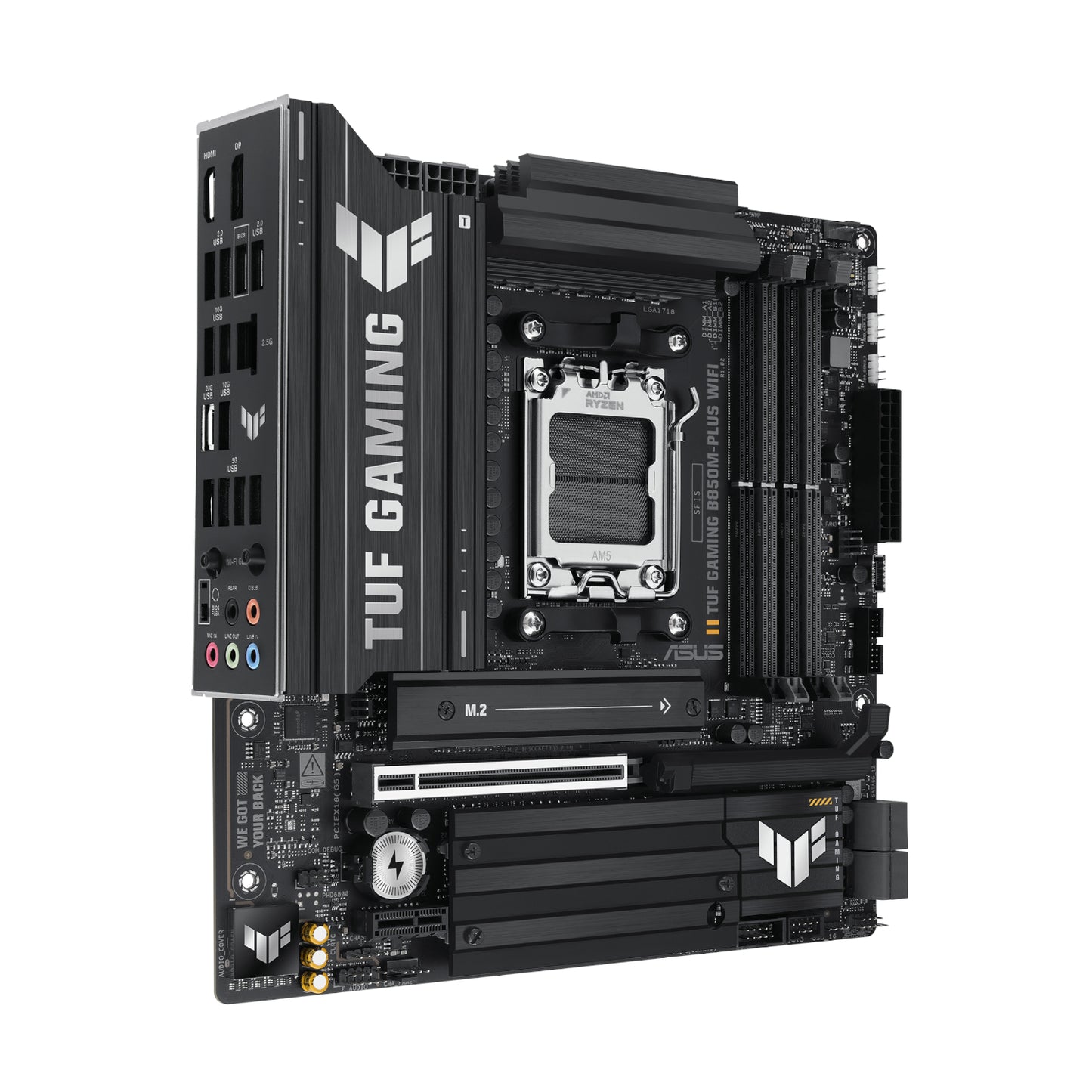 Asus TUF Gaming B850M-PLUS WIFI AM5 Micro ATX Gaming Motherboard - Stellar Technologies