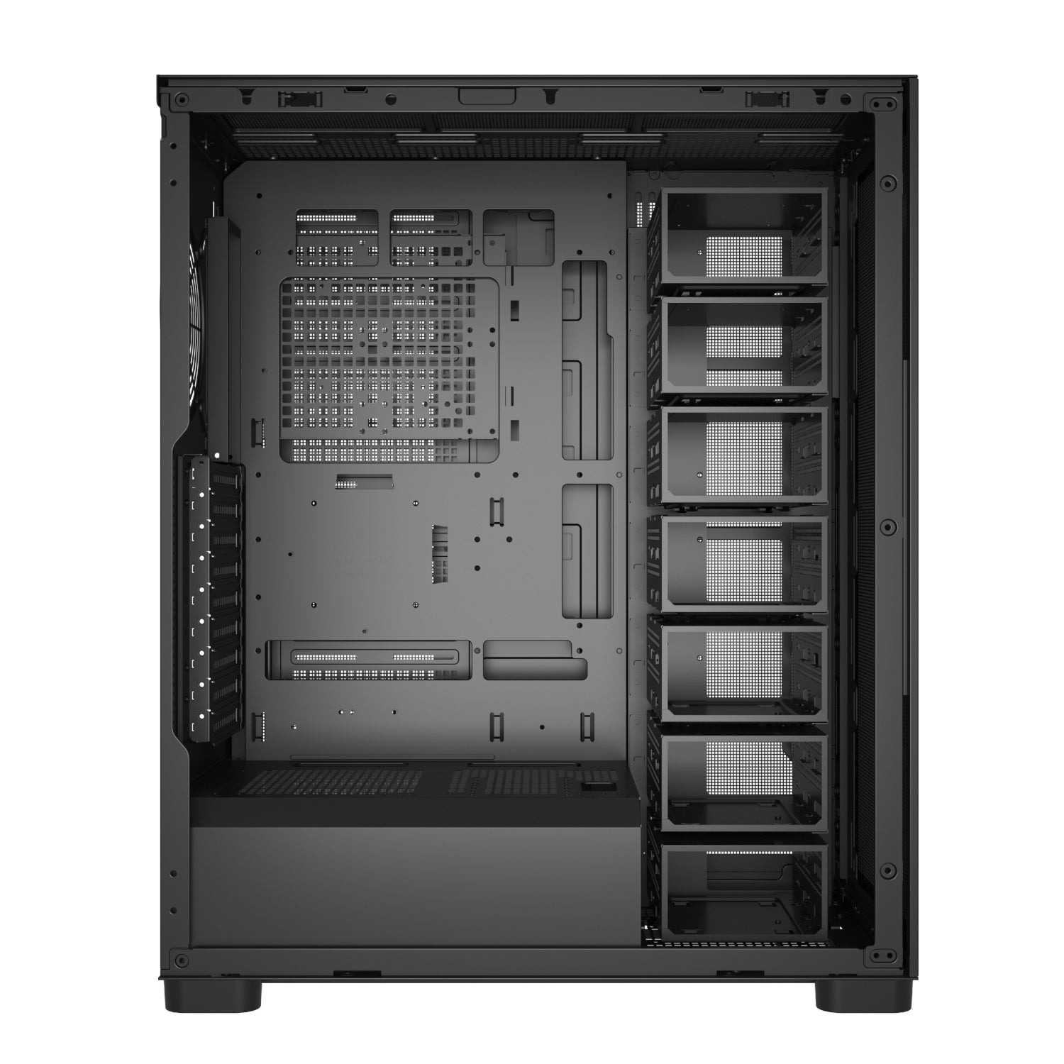 FSP U660 ATX Ultra Tower (Multi-HDD) Desktop Chassis - Black - Stellar Technologies