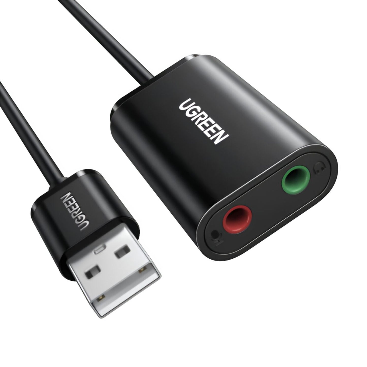 UGREEN USB to 3.5mm External Stereo Sound Adapter - Black - Stellar Technologies