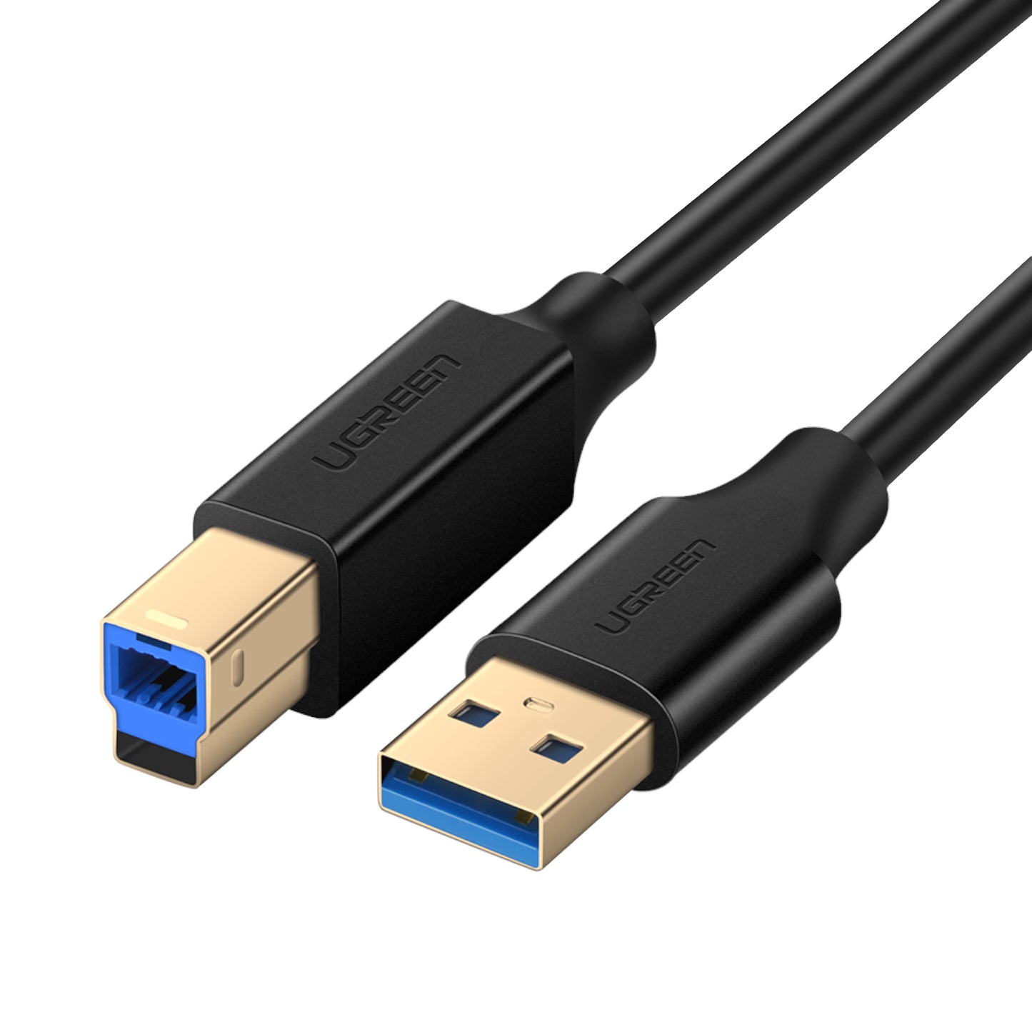 UGREEN US210 USB-A Printer Cable 2M - Black - Stellar Technologies