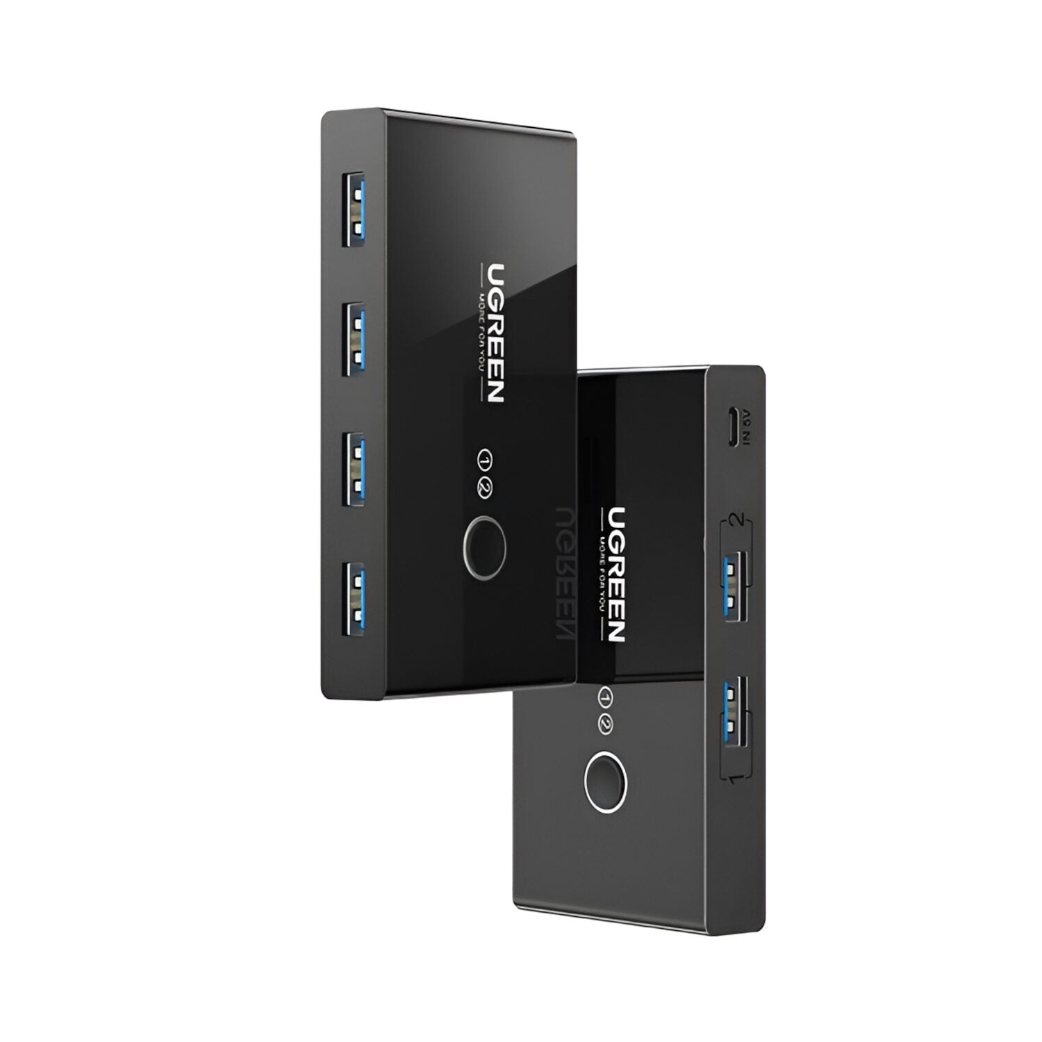 UGREEN USB 2.0 4-Port Switch Box, with 1.5m USB Cables - Stellar Technologies