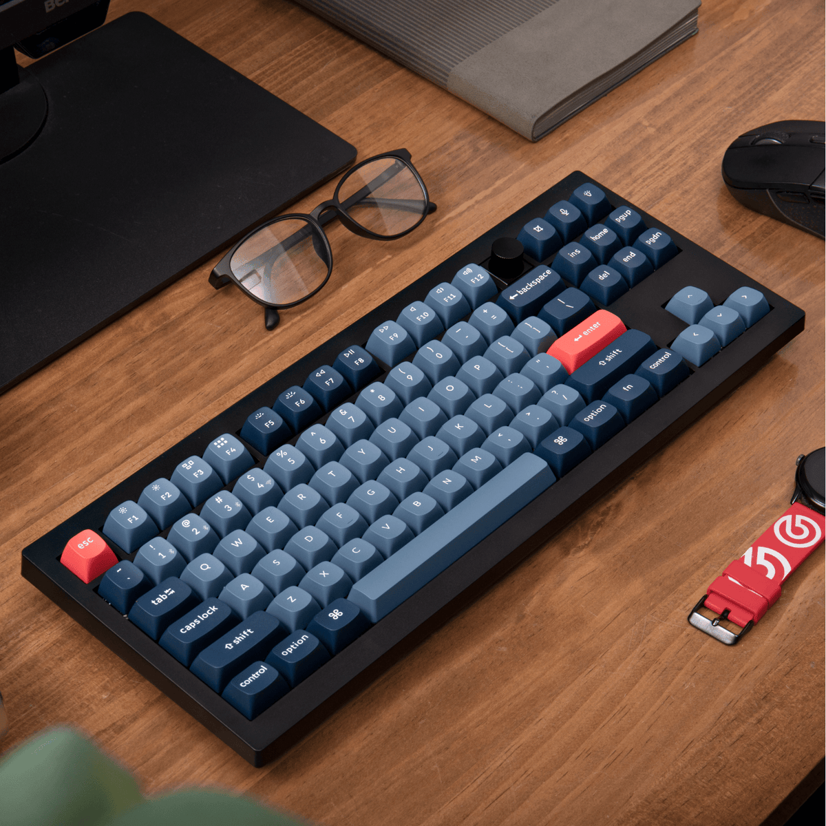 Keychron V3 Max QMK Wireless Mechanical Keyboard - Brown Switch - Carbon Black - Stellar Technologies
